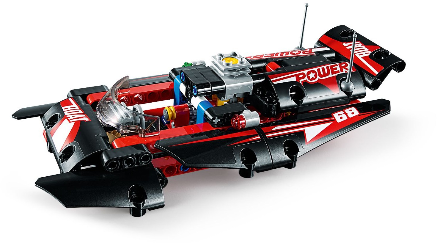 LEGO 42089 Power Boat - Speedboat Racing Toy - SuperSaverAU - view 4