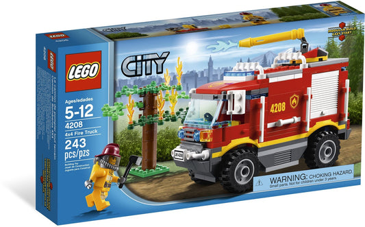 LEGO 4208 City 4X4 Fire Truck- Auzzi Store