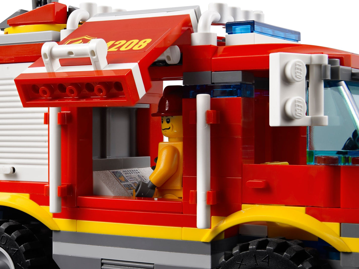 LEGO 4208 City 4X4 Fire Truck- Auzzi Store