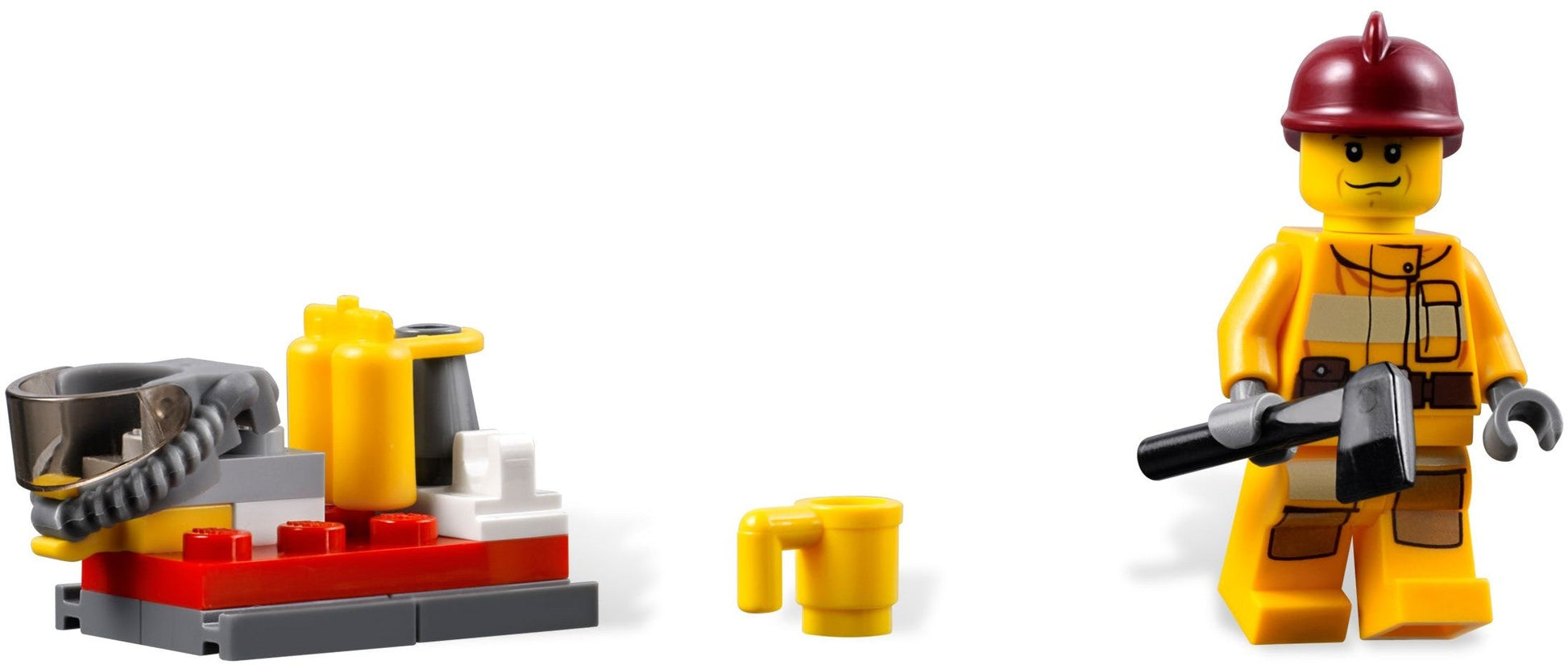 LEGO 4208 City 4X4 Fire Truck- Auzzi Store