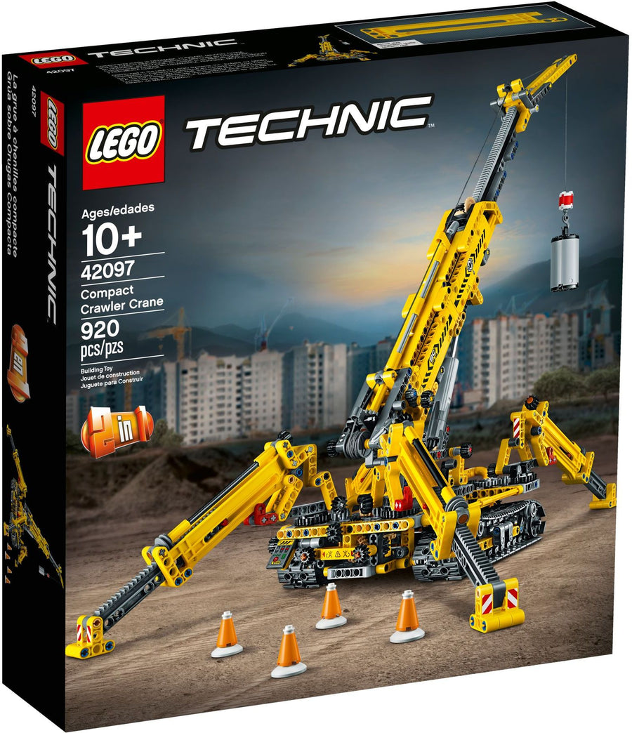 LEGO 42097 Compact Crawler Crane & Tower Crane 2-in-1 Set - SuperSaverAU - view 1