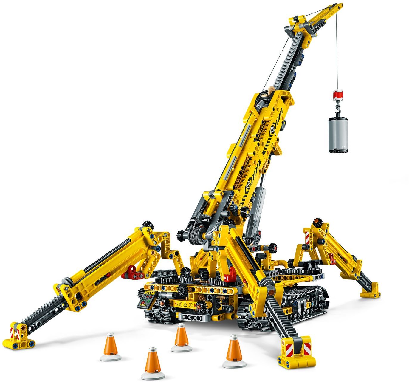 LEGO 42097 Compact Crawler Crane & Tower Crane 2-in-1 Set
