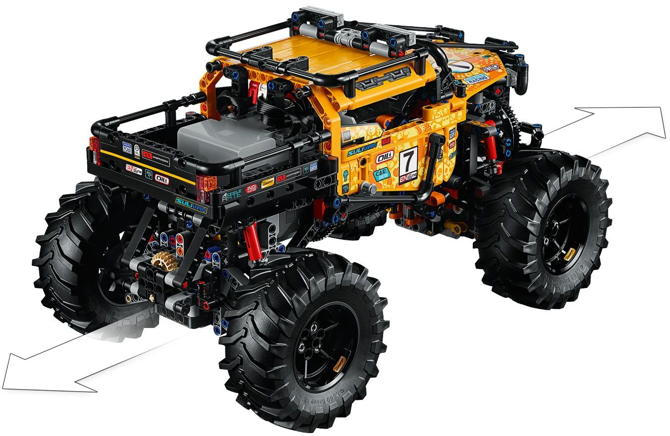 LEGO 42099 4x4 X-treme Off-Roader: App-Controlled Truck - SuperSaverAU - view 3
