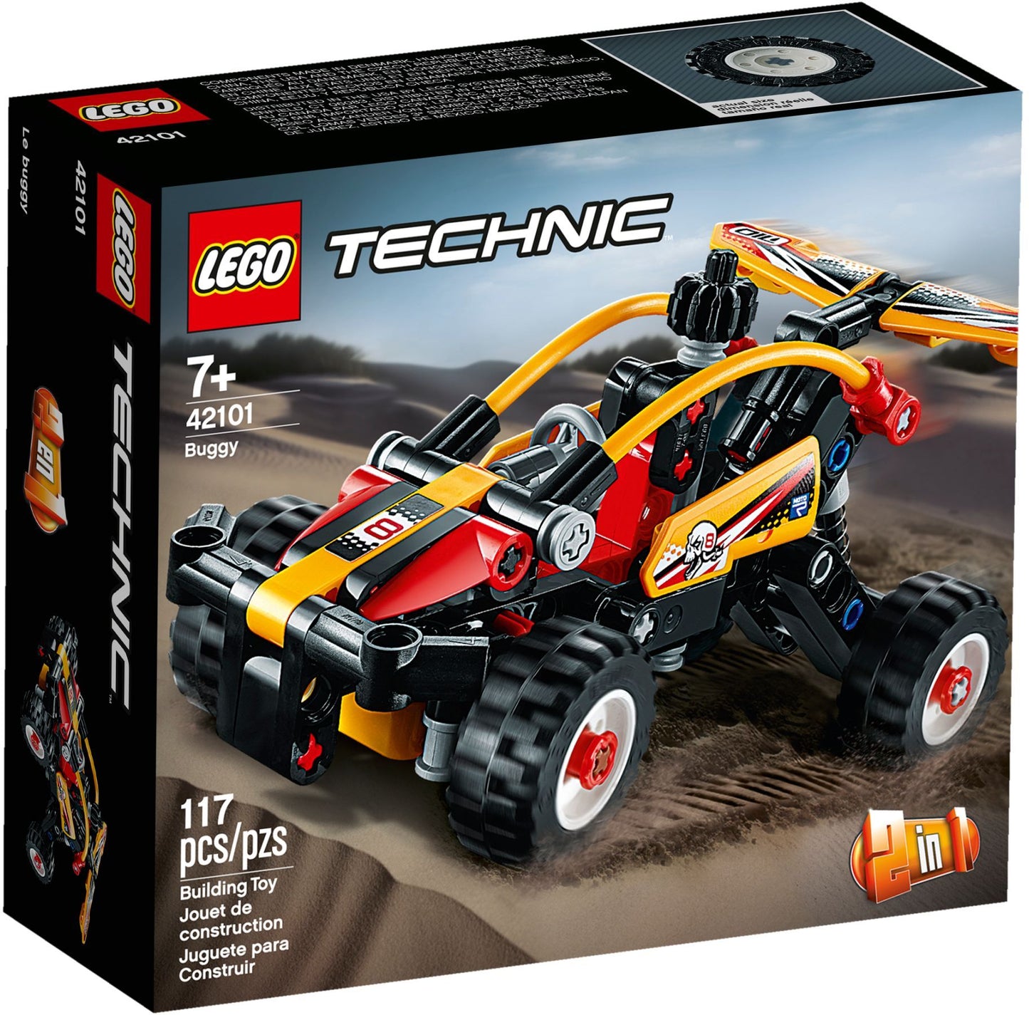 LEGO 42101 Buggy & Racing Car 2-in-1 Building Kit