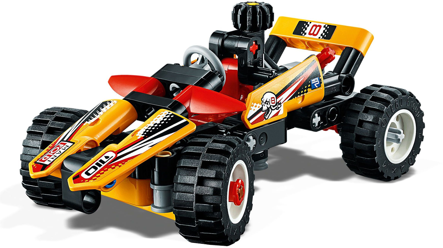 LEGO 42101 Buggy & Racing Car 2-in-1 Building Kit - SuperSaverAU - view 3