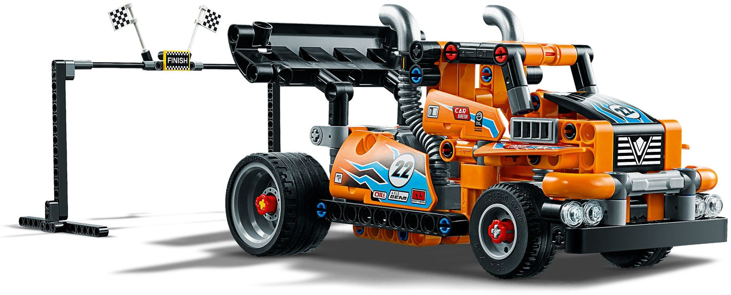 LEGO 42104 Race Truck: Pull-Back Action Toy Car