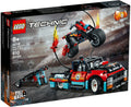 LEGO 42106 Stunt Show Truck & Bike - Pull-Back Motorcycle & Fire Ring - SuperSaverAU - view 1