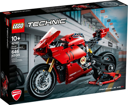 LEGO 42107 Ducati Panigale V4 R Model Motorcycle Kit