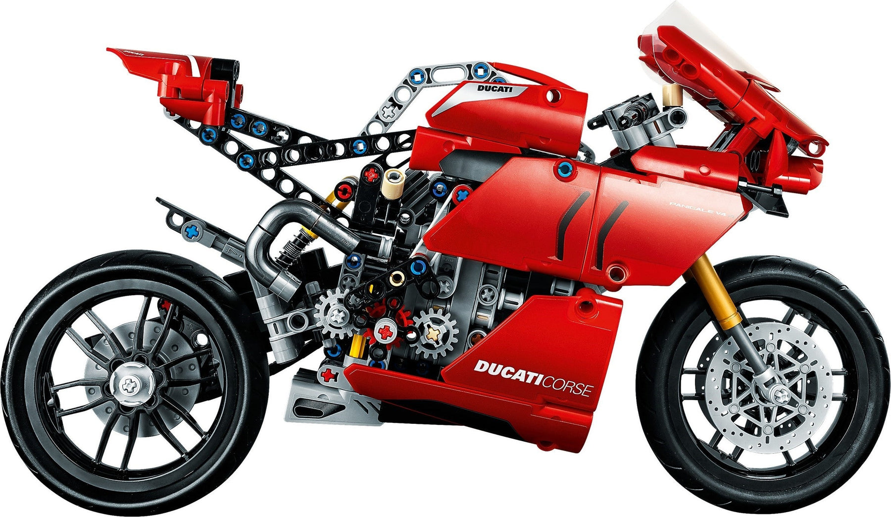 LEGO 42107 Ducati Panigale V4 R Model Motorcycle Kit - SuperSaverAU - view 4