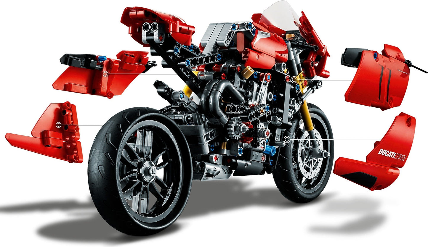 LEGO 42107 Ducati Panigale V4 R Model Motorcycle Kit