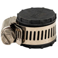 Deks PVC Trap Dishwasher Outlet Cap - 15mm - Black - DWOC15 - SuperSaverAU - view 1