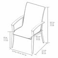 Agio Clearfield Sling Dining Set 5 Piece