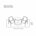 Agio Stinsley Bistro Set 3 Piece