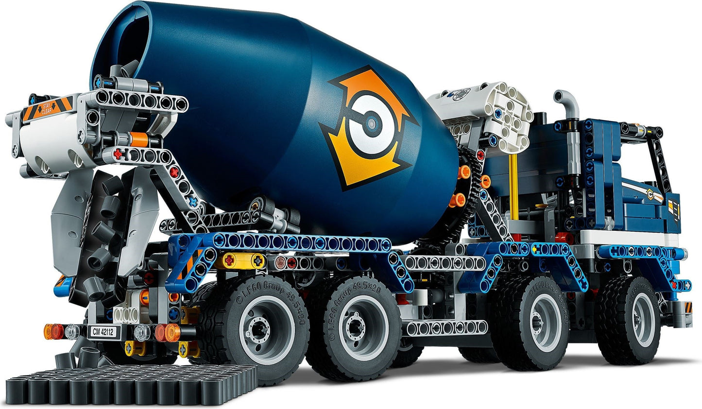 LEGO Technic Series 42112 Concrete Mixer Truck- Auzzi Store