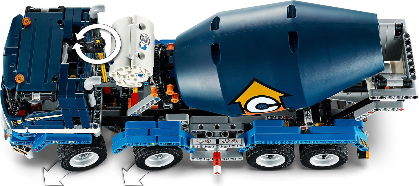 LEGO Technic Series 42112 Concrete Mixer Truck- Auzzi Store