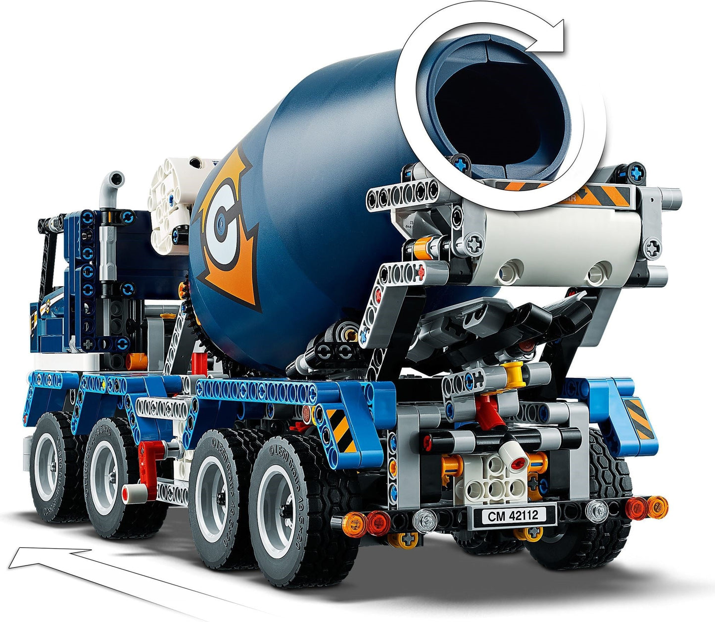 LEGO Technic Series 42112 Concrete Mixer Truck- Auzzi Store