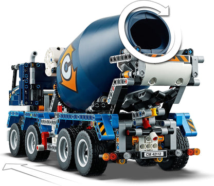LEGO Technic Series 42112 Concrete Mixer Truck- Auzzi Store