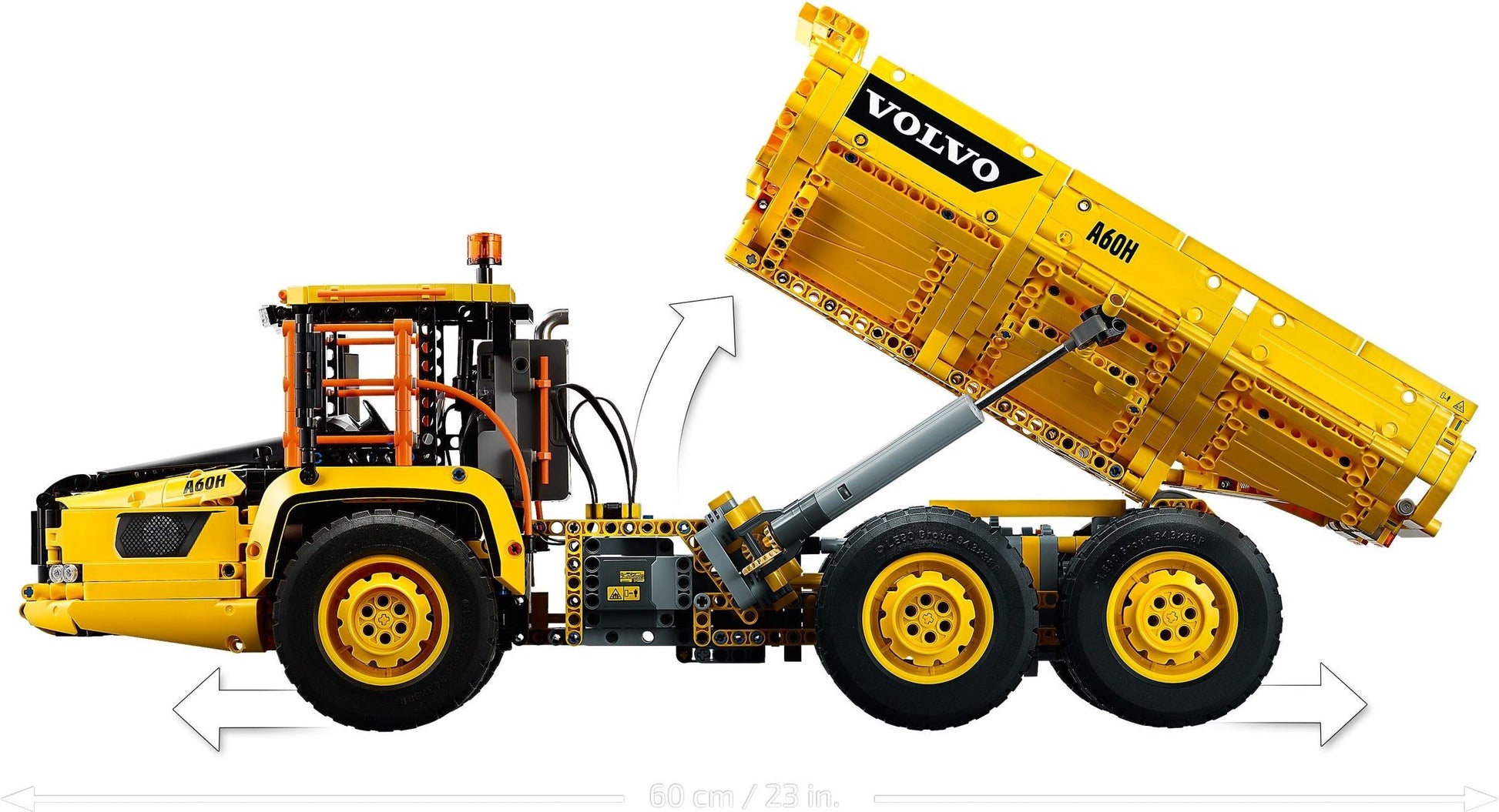 LEGO Technic Series 42114 6x6 Volvo Articulated Hauler- Auzzi Store