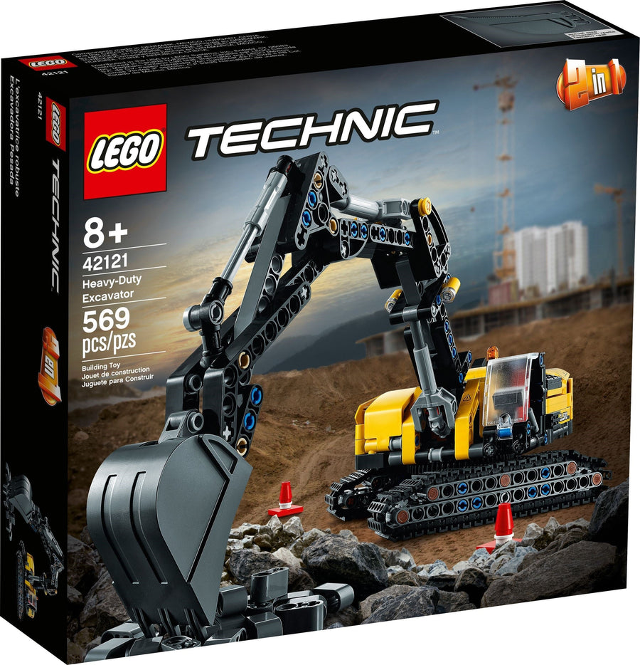 LEGO 42121 Heavy-Duty Excavator 2-in-1 Building Kit - SuperSaverAU - view 1