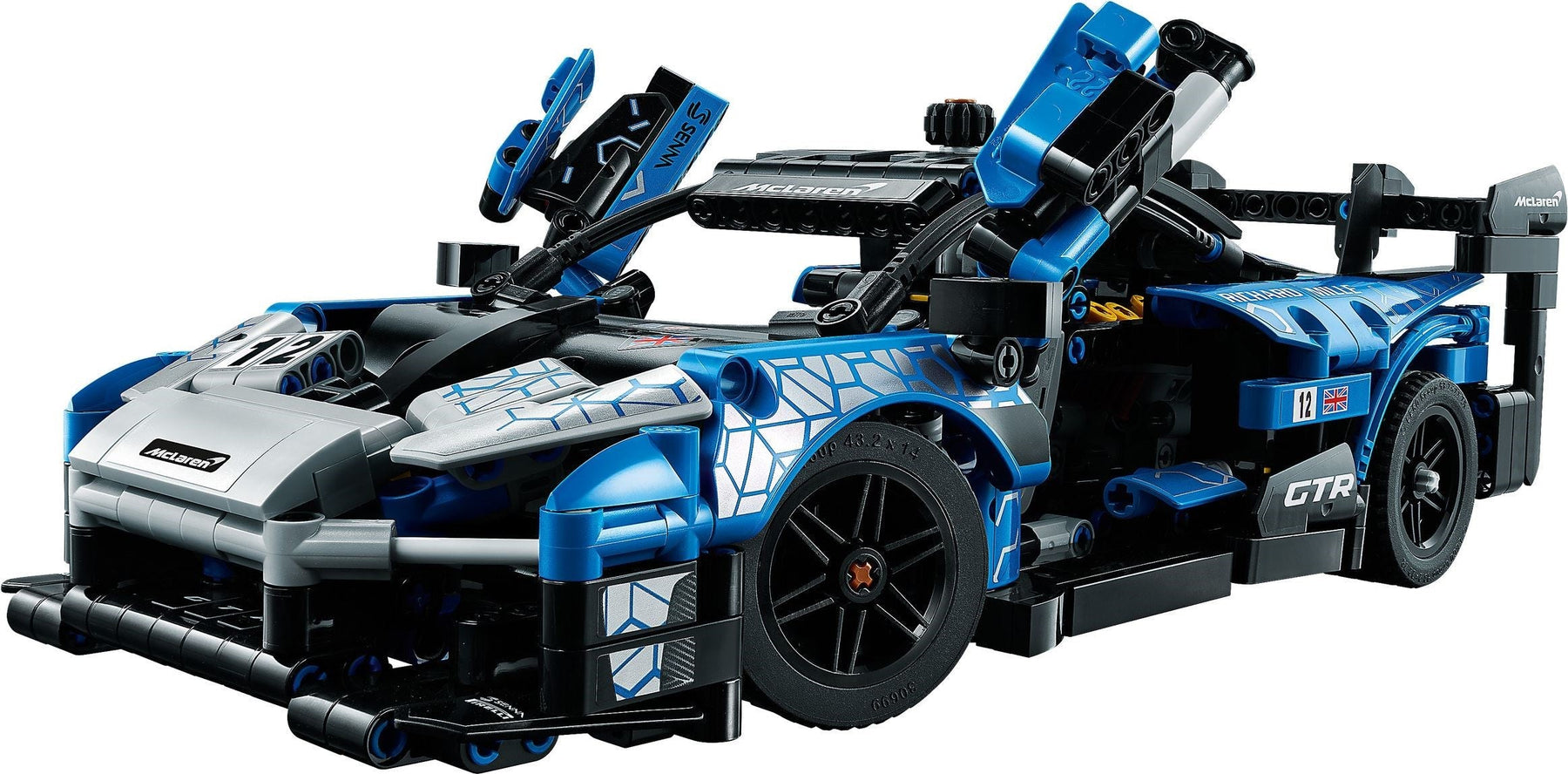 LEGO 42123 Technic McLaren Senna GTR Racing Sports Car, Vehicle Construction - SuperSaverAU - view 3
