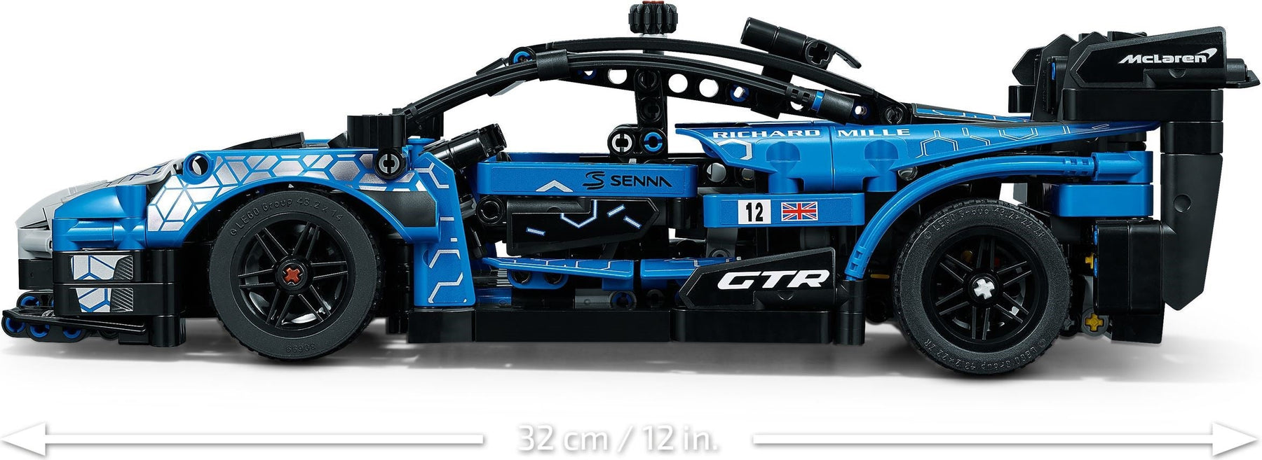 LEGO 42123 Technic McLaren Senna GTR Racing Sports Car, Vehicle Construction - SuperSaverAU - view 7