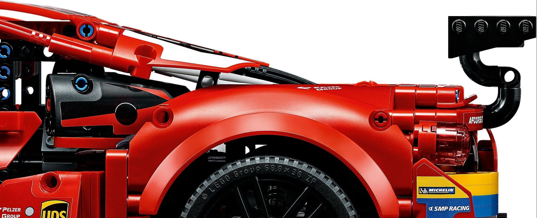 LEGO TECHNIC 42125 Ferrari 488 GTE ‘AF Corse #51’ - SuperSaverAU - view 3