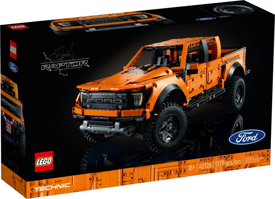 LEGO 42126 Ford F-150 Raptor Technic Truck Model Kit - SuperSaverAU - view 1
