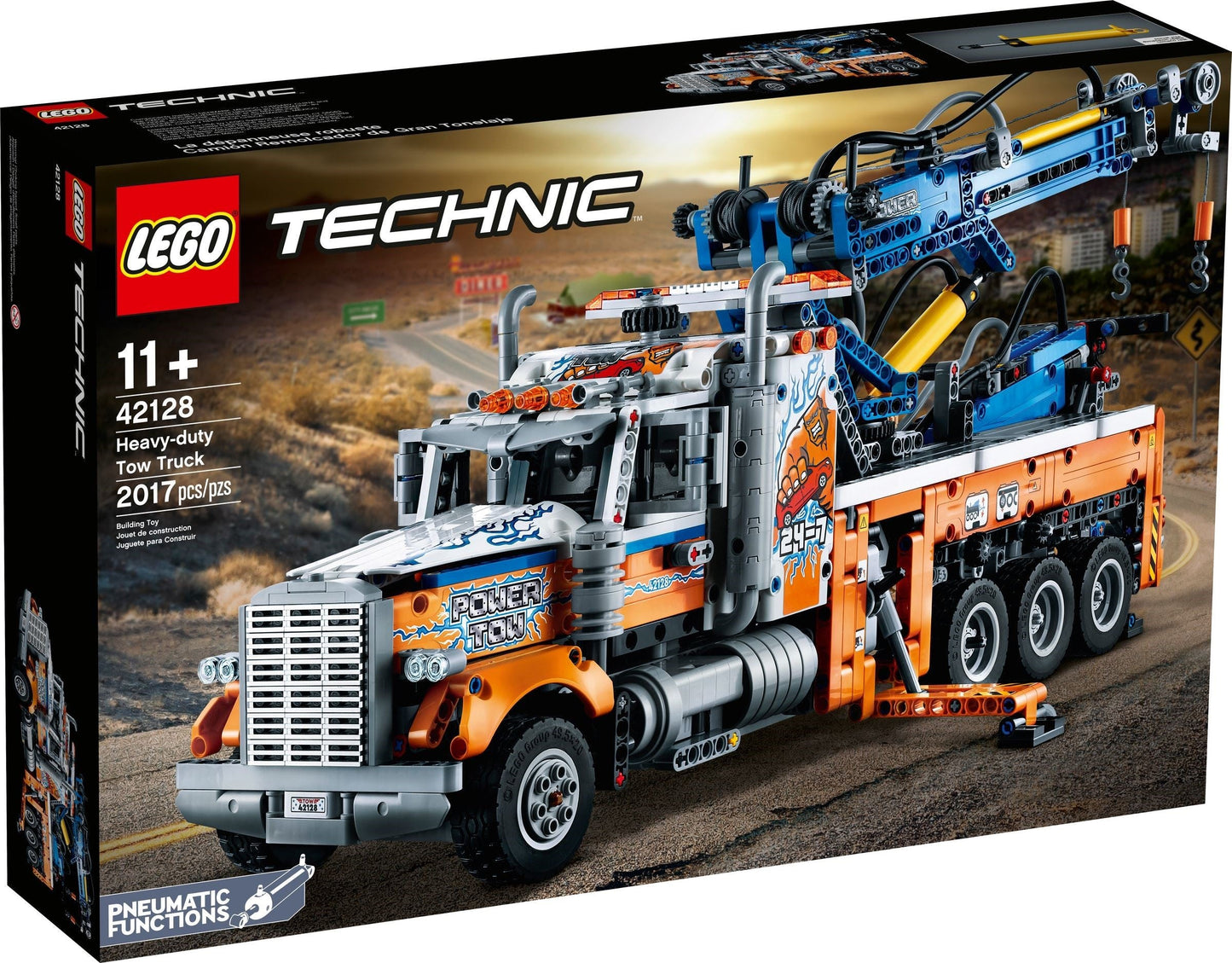 LEGO Technic 42128 Heavy Duty Tow Truck