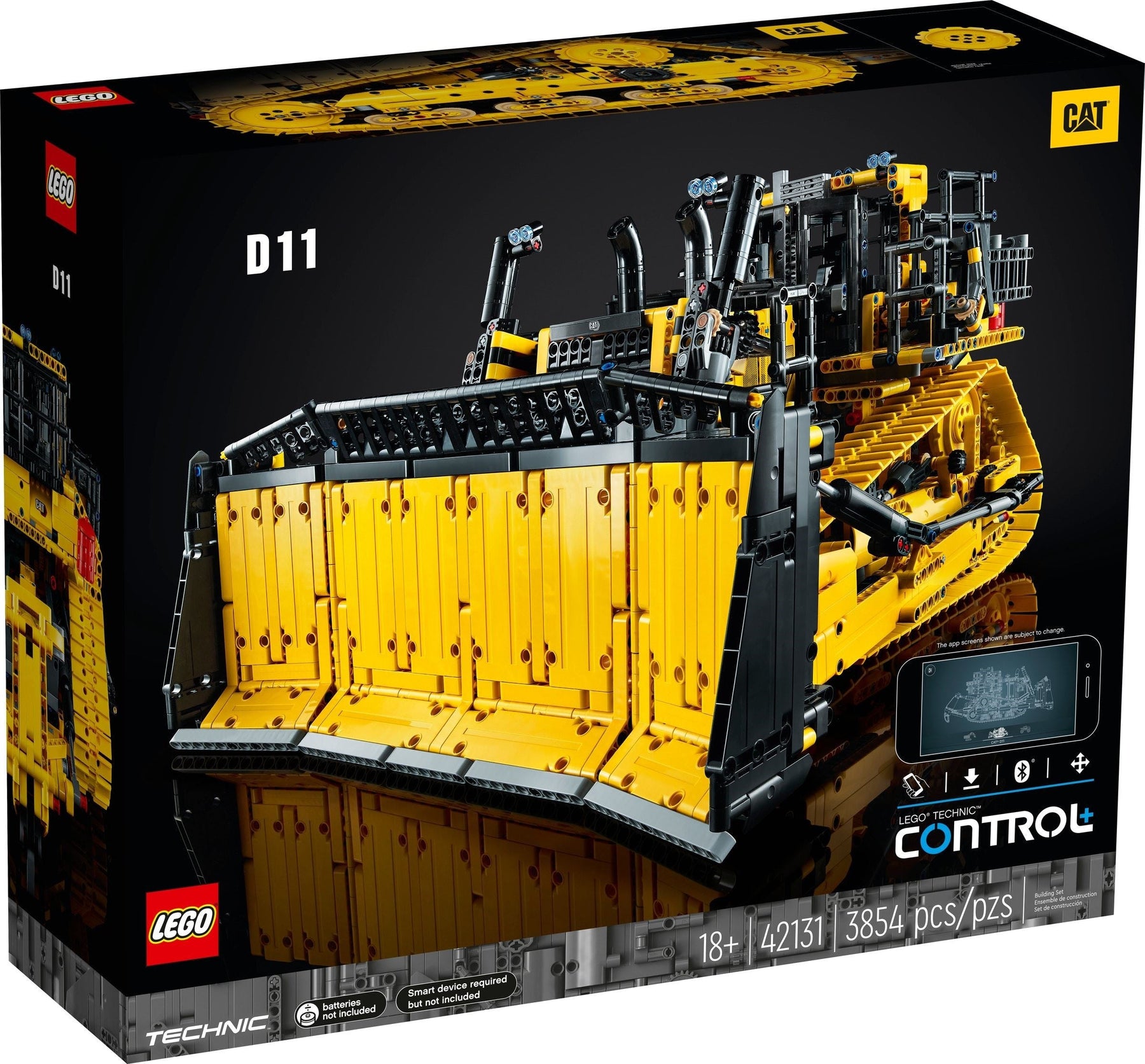 LEGO 42131 App-Controlled Cat D11 Bulldozer - SuperSaverAU - view 1