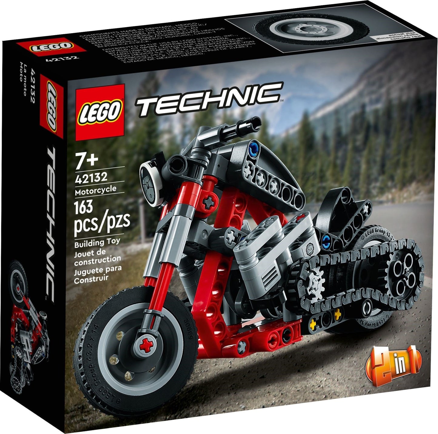 LEGO Technic 42132 : Motorcycle- Auzzi Store