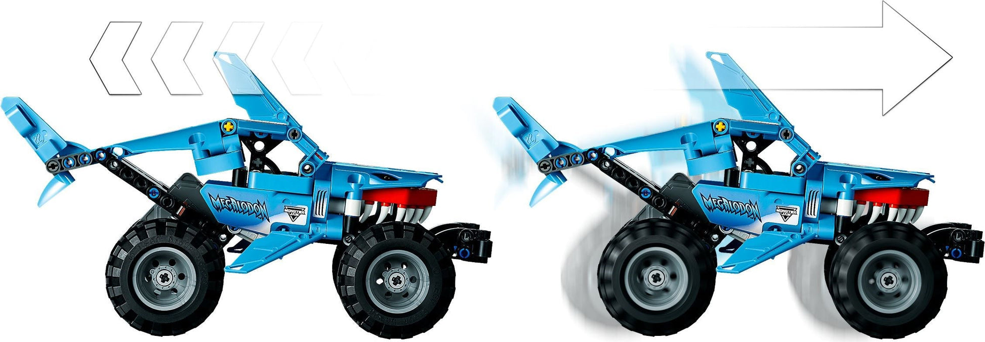 Lego Technic 42134 Monster Jam Megalodon - Auzzi Store