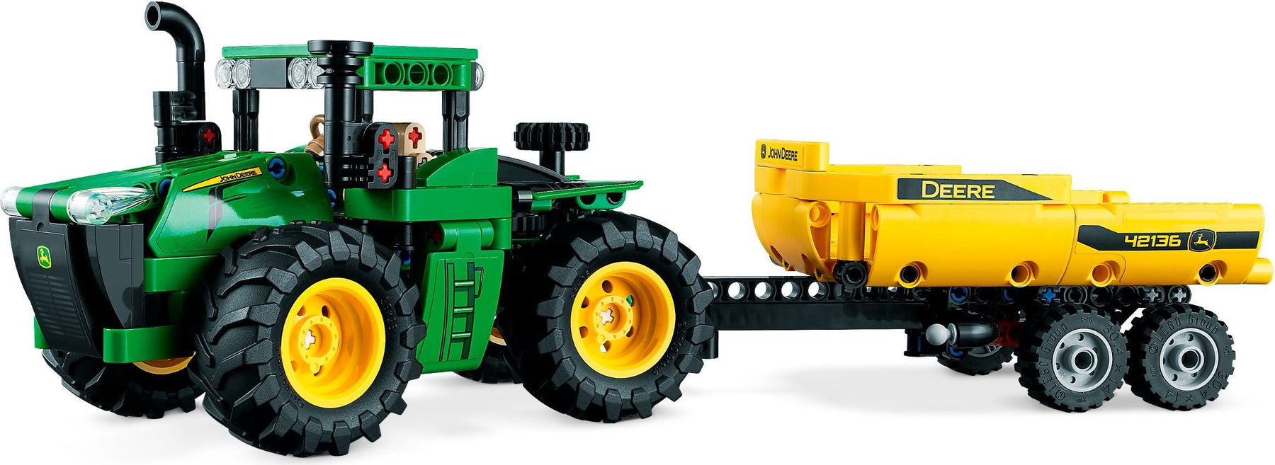 LEGO Technic Series 42136 John Deere 9620R 4WD Tractor - SuperSaverAU - view 3