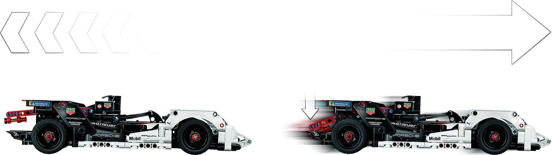 LEGO 42137 Technic Formula E Porsche 99X Electric Age 9+ - SuperSaverAU - view 5