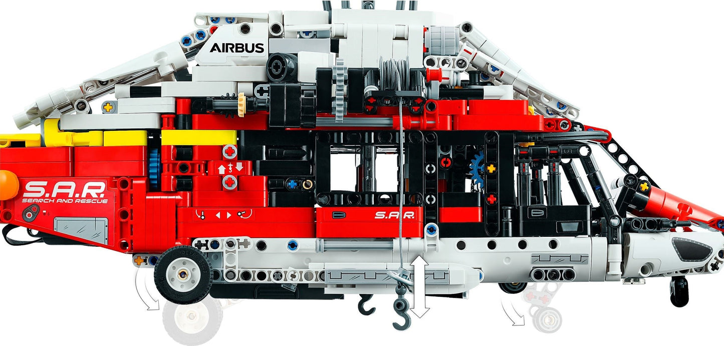 LEGO Technic Series 42145 Airbus H175 Rescue Helicopter- Auzzi Store