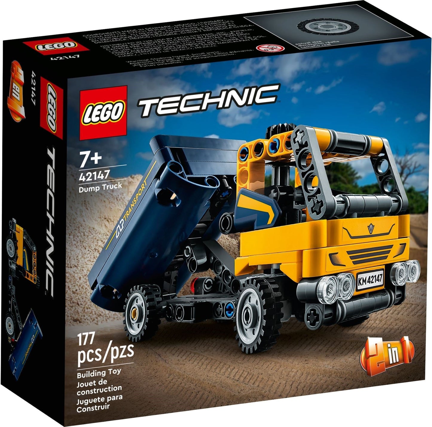 LEGO Technic Series 42147 Dump Truck- Auzzi Store