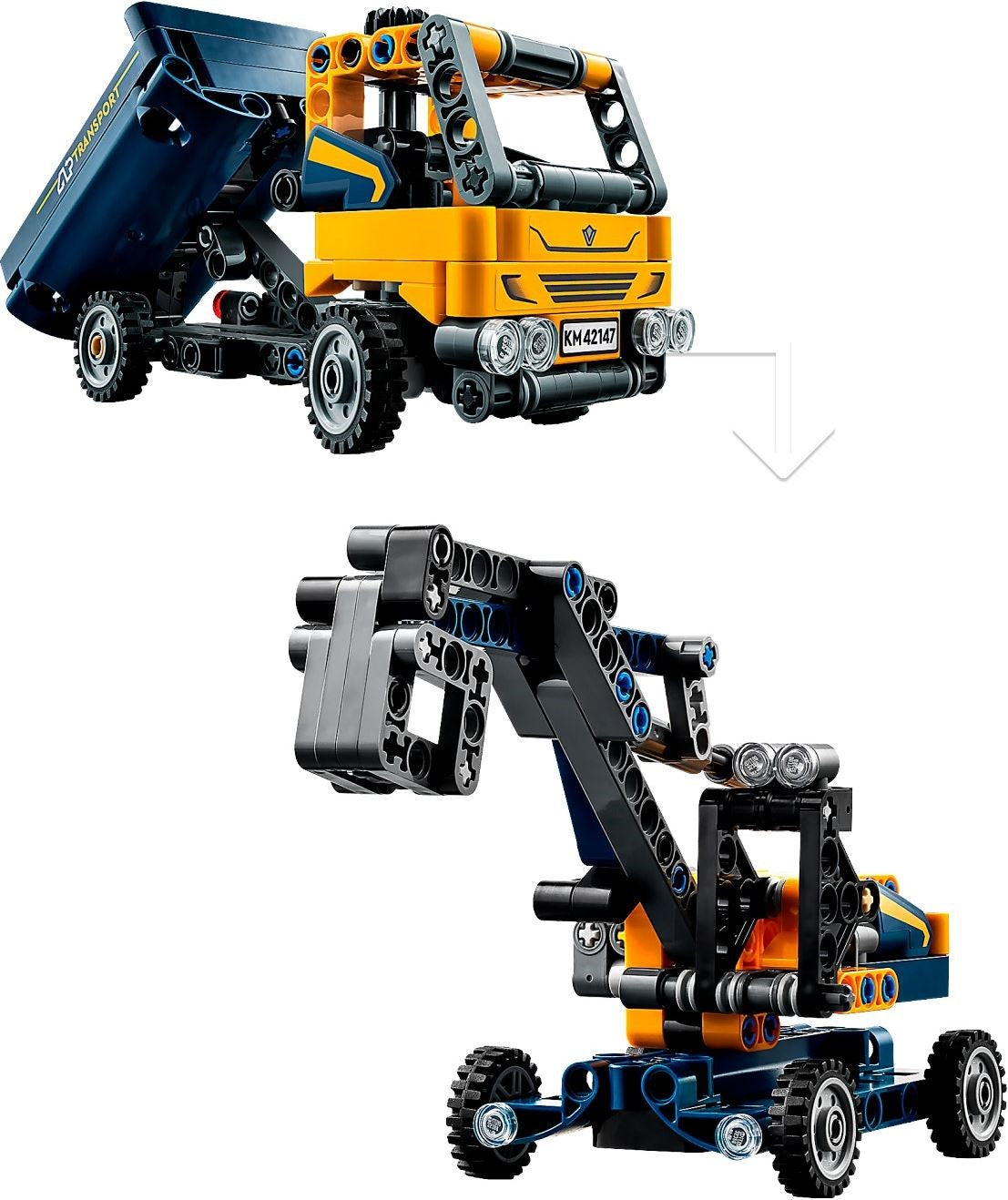 LEGO Technic Series 42147 Dump Truck- Auzzi Store