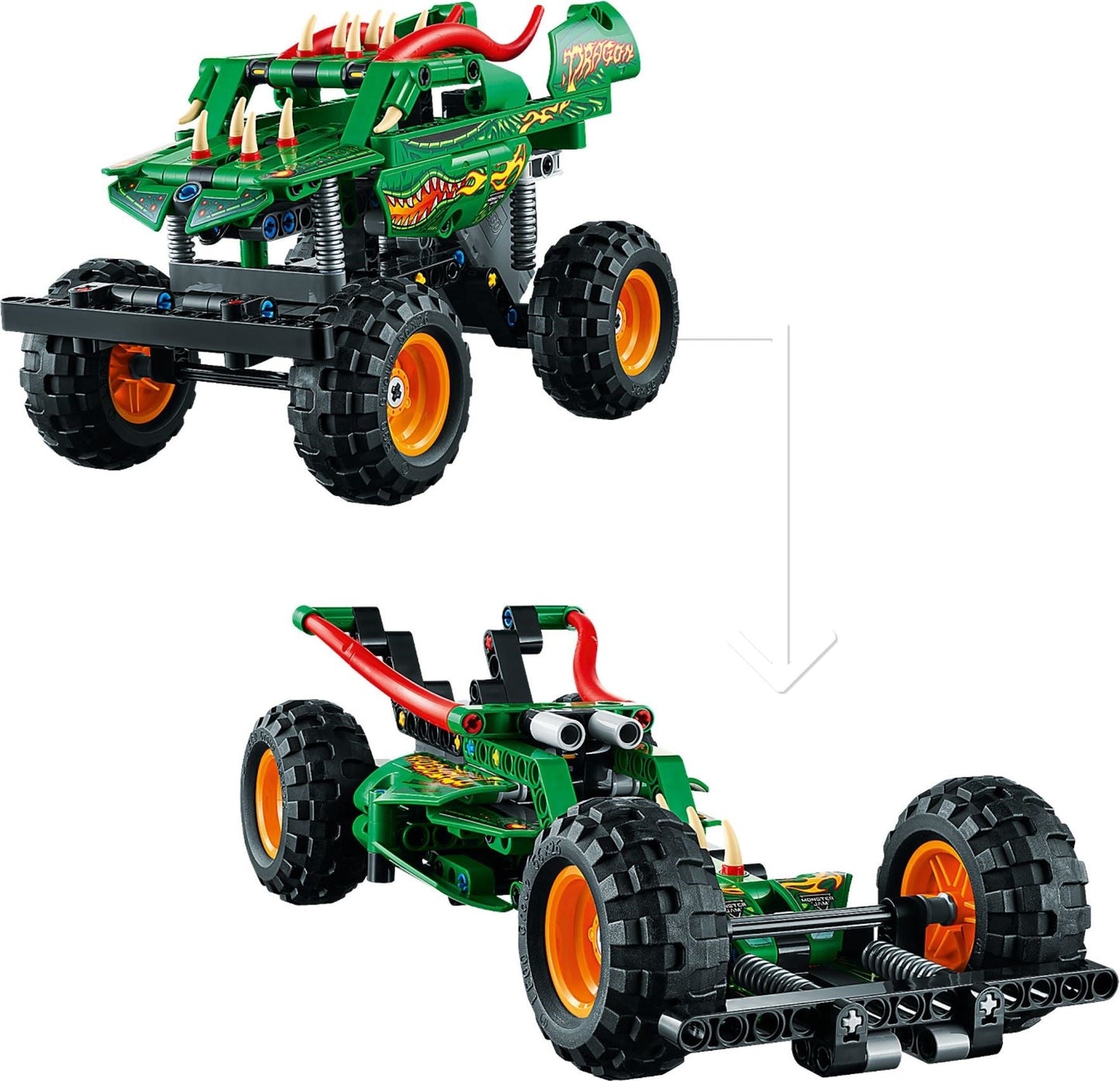 LEGO Technic Series 42149 Monster Jam™ Dragon™- Auzzi Store