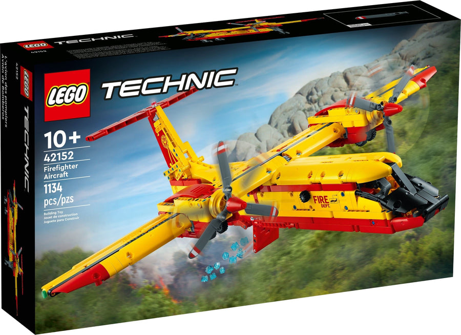 LEGO 42152 Firefighter Aircraft – Rescue Plane Playset - SuperSaverAU - view 1