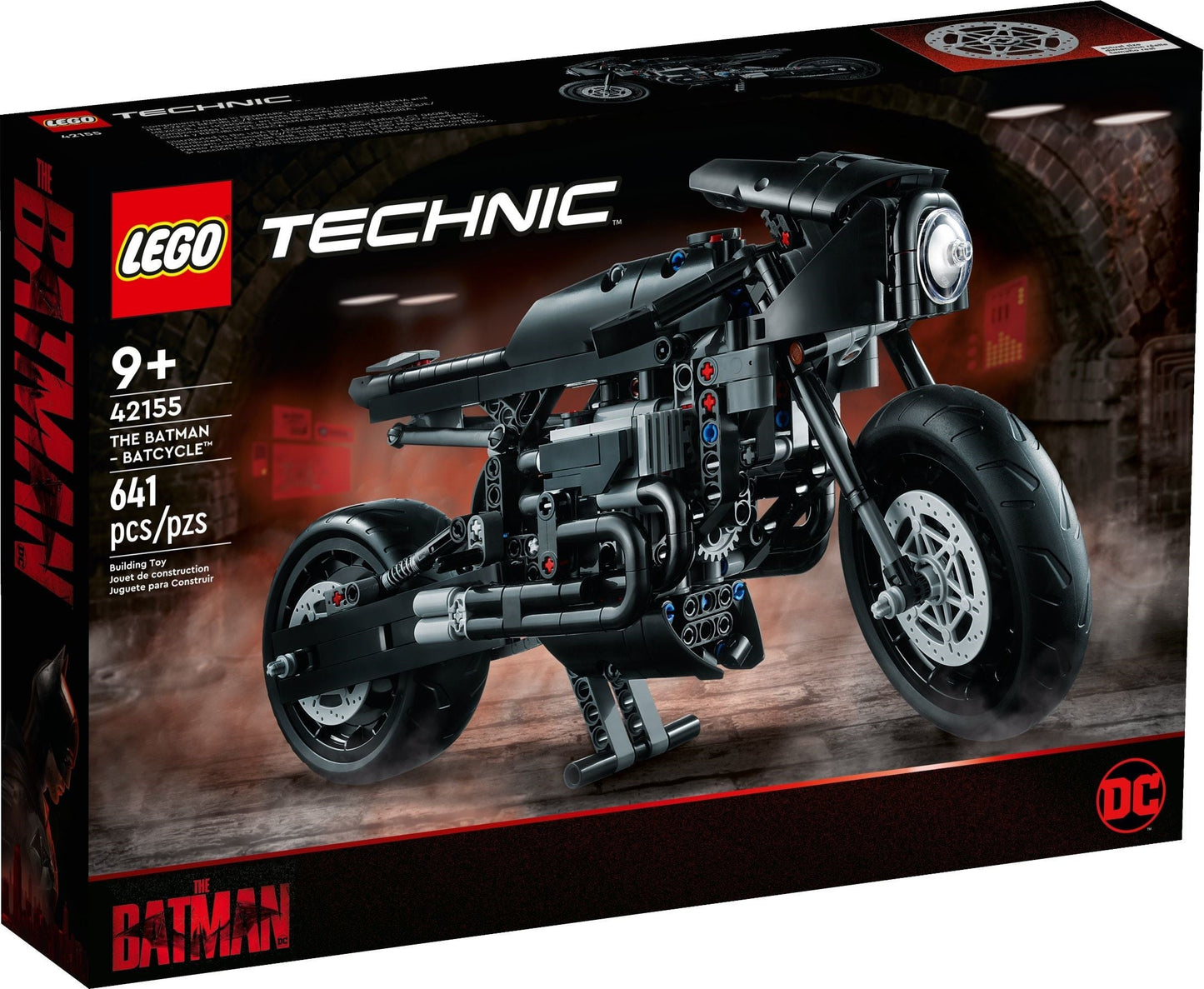 LEGO Technic Series 42155 THE BATMAN – BATCYCLE™- Auzzi Store