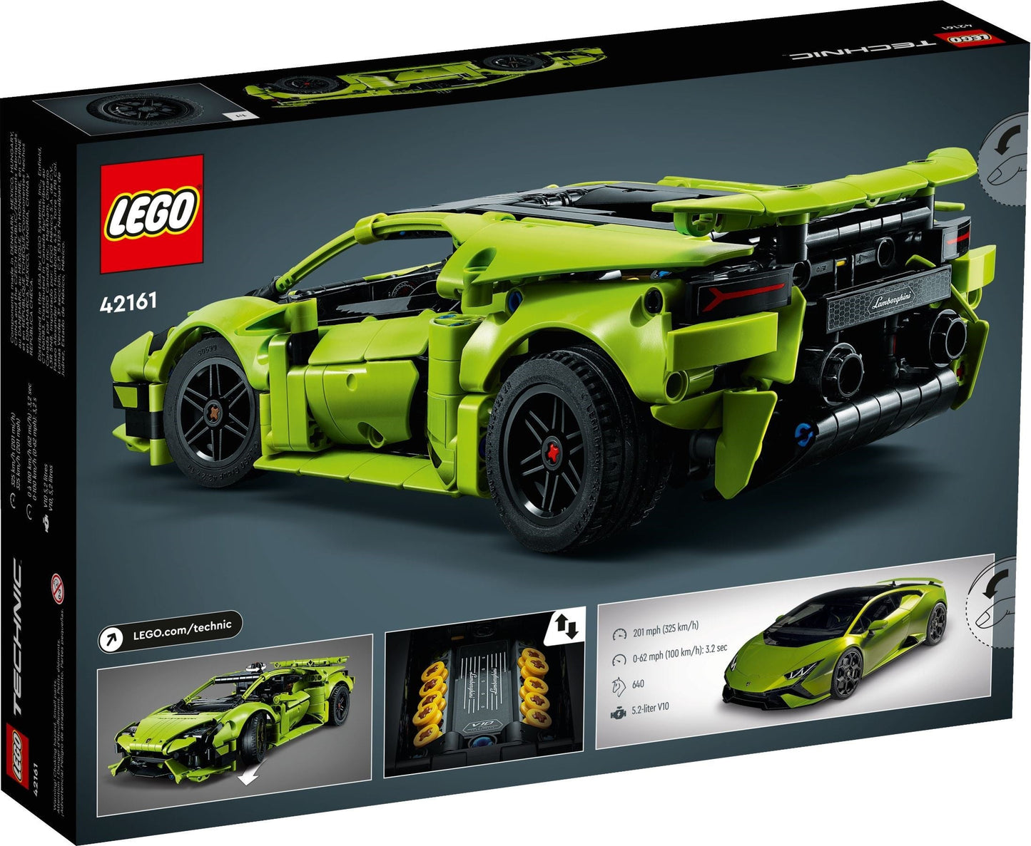 LEGO Technic 42161 Lamborghini Huracán Tecnica- Auzzi Store