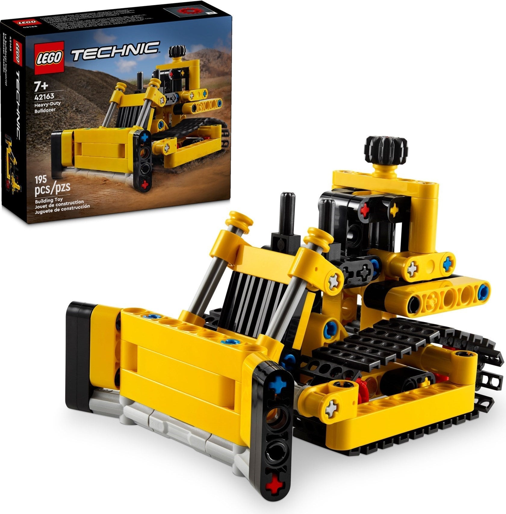 LEGO Technic Series 42163 Heavy-Duty Bulldozer- Auzzi Store