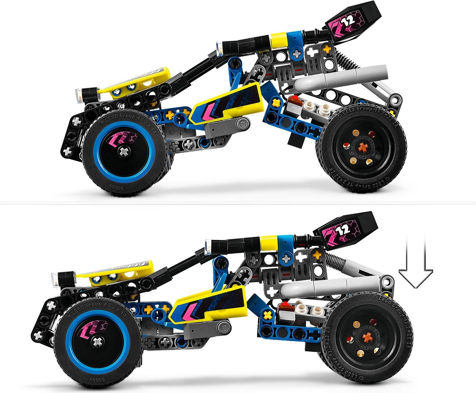 LEGO Technic Series 42164 Off-Road Race Buggy- Auzzi Store