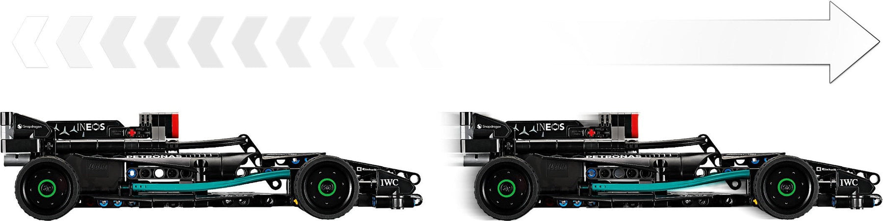 LEGO 42165 Mercedes-AMG F1 W14 E Performance Pull-Back Car - SuperSaverAU - view 4