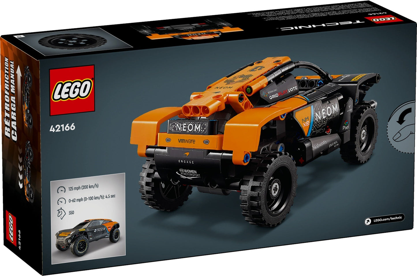 LEGO Technic Series 42166 NEOM McLaren Extreme E Race Car- Auzzi Store