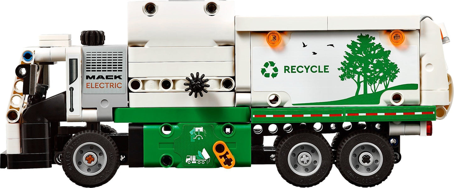 LEGO Technic Series 42167 Mack® LR Electric Garbage Truck- Auzzi Store