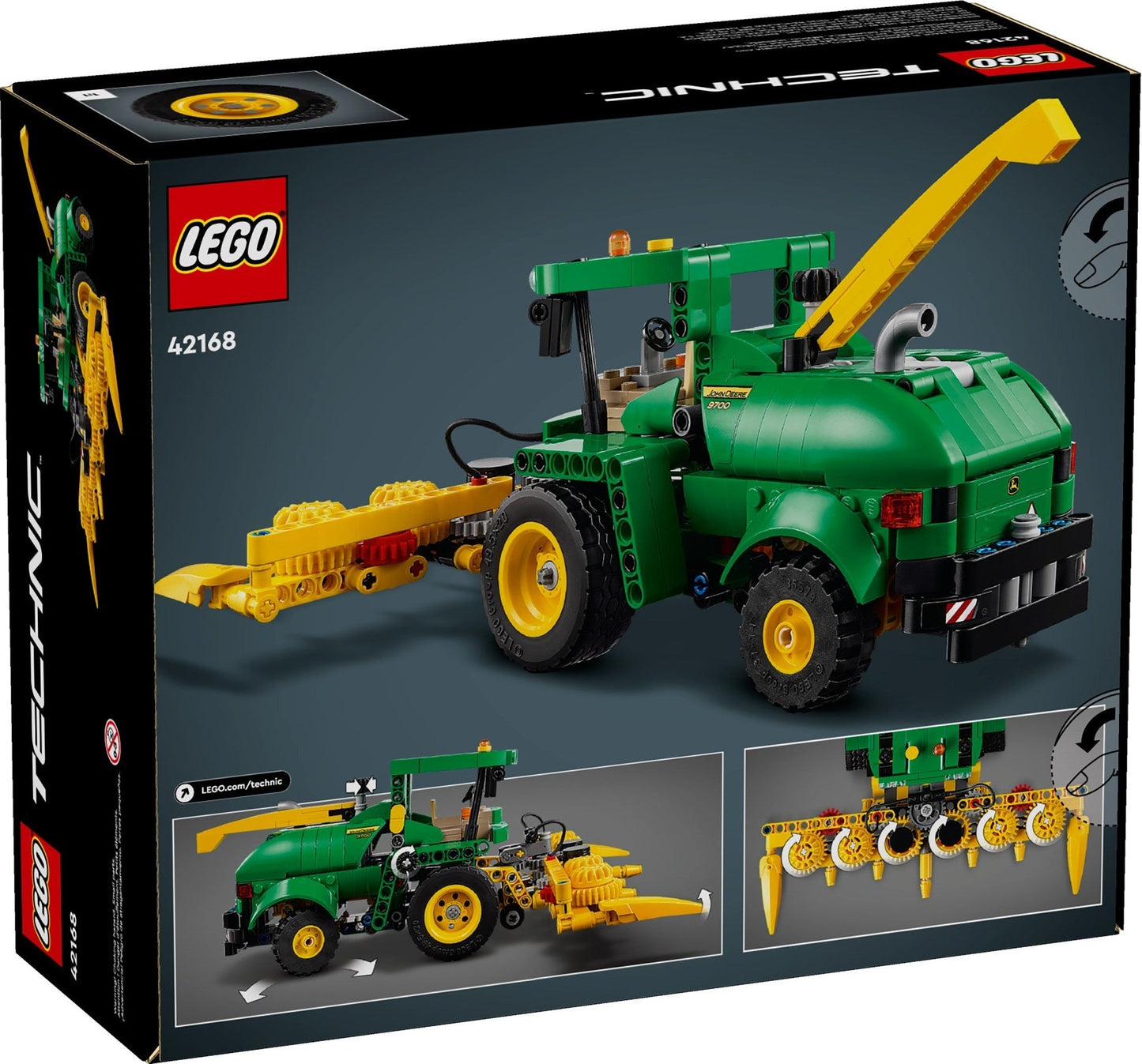 LEGO Technic Series 42168 John Deere 9700 Forage Harvester- Auzzi Store