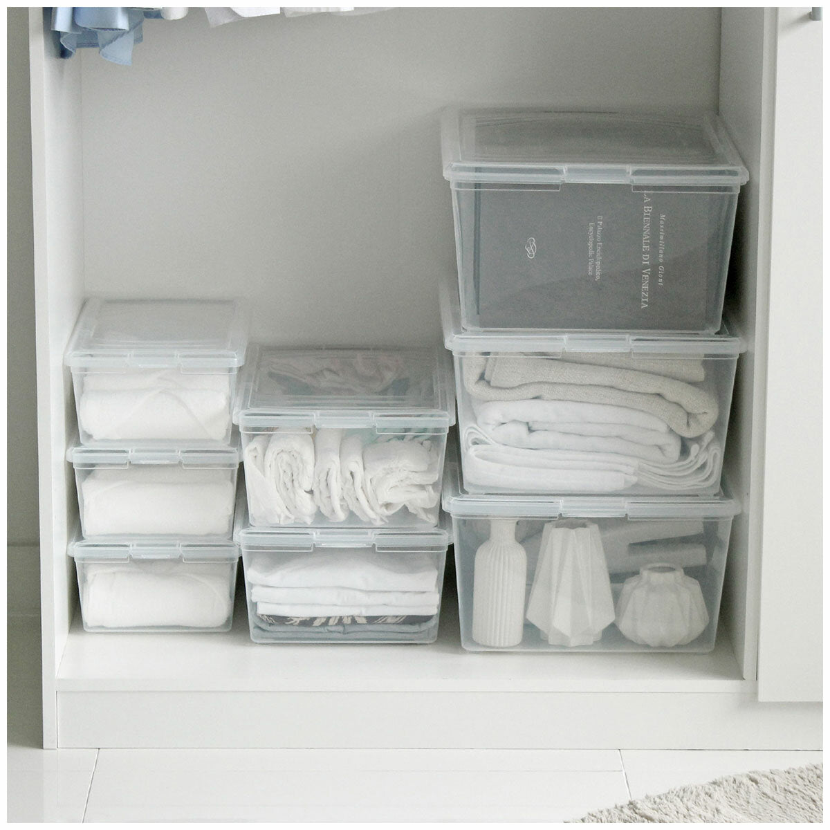 Iris Storage Box 11 Litre 8 Pack