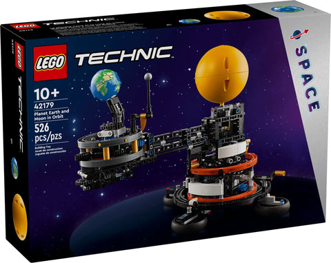 LEGO Technic 42179 Planet Earth and Moon in Orbit - SuperSaverAU - view 1