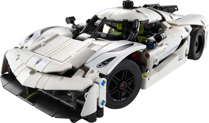 LEGO Technic 42184 Koenigsegg Jesko Absolut White Hypercar - SuperSaverAU - view 1