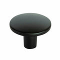 Taskmaster 37mm Matte Black Cabinet Knob - 37mm - Steel - 1 Pack - SuperSaverAU - view 1